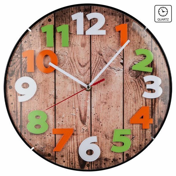 Годинник настінний Technoline WT7435 Wood Brown (WT7435) DS_DAS301308 фото