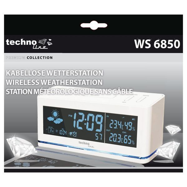 Метеостанция Technoline WS6850 White (WS6850) (без аккумулятора и зарядного устройства) DS_DAS301784 фото