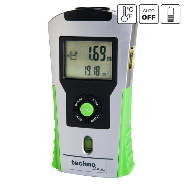 Ультразвуковий далекомір Technoline WZ1100 Silver/Green (WZ1100) DS_DAS301828 фото