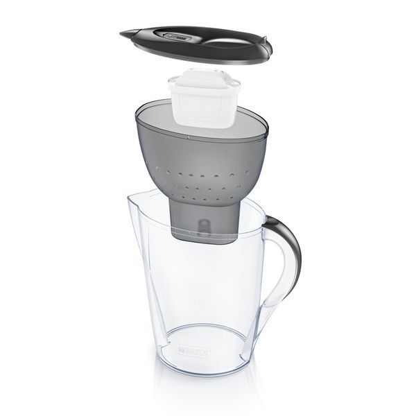 Фильтр-кувшин Brita Marella Memo MXPro 2.4л (1.4л очищенной воды) графит RC_1052794 фото