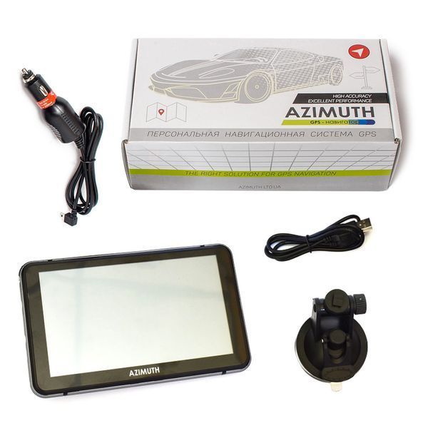 Автомобільний GPS навігатор Azimuth M705 GPS_2626 фото