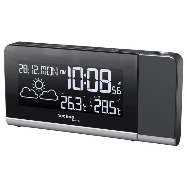 Годинник проекційний Technoline WT539 Black (WT539) (без акумулятора та зарядного пристрою) DS_DAS301813 фото