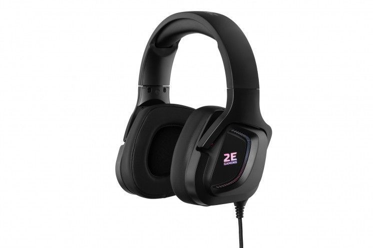 Наушники 2E Gaming HG340 RGB 3.5mm Black RC_2E-HG340BK фото