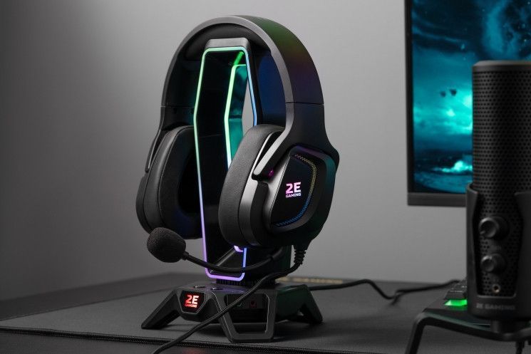 Наушники 2E Gaming HG340 RGB 3.5mm Black RC_2E-HG340BK фото