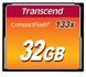 Карта памят Transcend 133x CompactFlash (Standard) [TS32GCF133] RC_TS32GCF133 фото 1