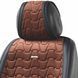 Комплект премиум накидок для сидений BELTEX Chicago, black-coffee LI_BX85120 фото 2