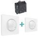 Упр. освещением Legrand (микро.реле + 2 smart-выключателя) (Celiane with NETATMO) [Белый] RC_067777 фото 1