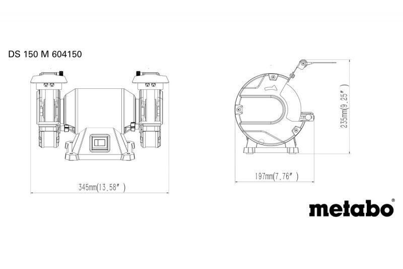 Точило Metabo DS 150 M HY_90113812 фото