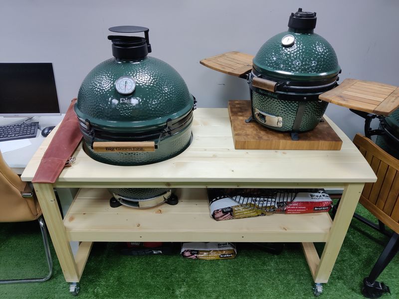 Стіл для гриля Primo, Big Green Egg, Kamado Joe дерев''яний GRILLI 009693 GR_009693 фото