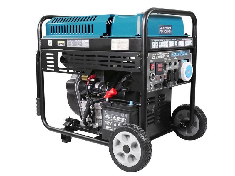 Дизельний інверторний генератор KS 9500iDЕ ATSR RC_KS9500IDEATSR фото
