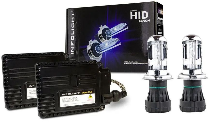 Комплект біксенону Infolight Expert Plus H4 4300К 35W MA_Би H4 4.3К I E P фото