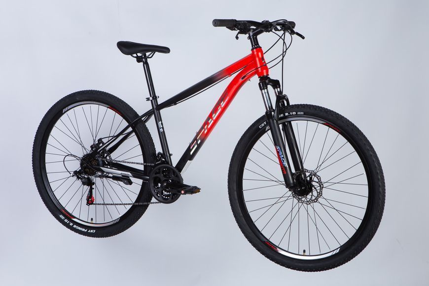 Велосипед ST 29" SPACE MARS DD FR рама-16" красно-черный (м) 2025 VT_OPS-SP-29-086 фото