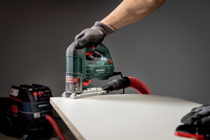 Лобзик Metabo STEB 100 Quick 710Вт 1000-3100об/мин ход 22мм 2.1кг RC_601110500 фото
