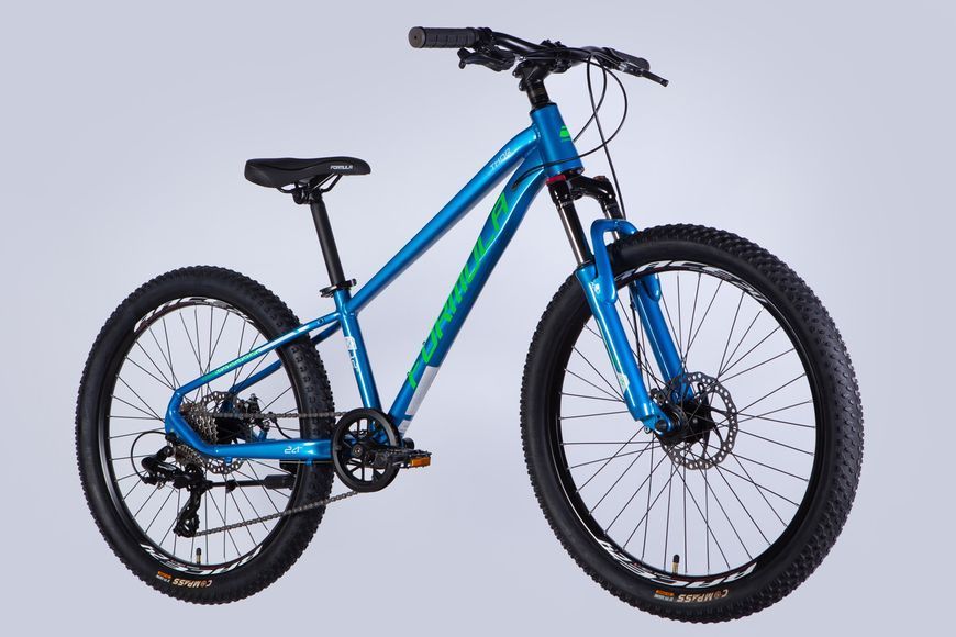 Велосипед AL 24" Formula THOR DD CS рама-12" сине-зеленый 2025 VT_OPS-FR-24-427 фото