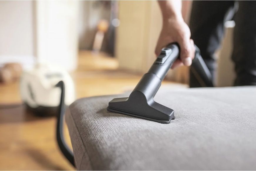 Пилосос Karcher миючий DS 6 Plus, 650Вт, пил -0.6л, вода -2л, НЕРА, білий RC_1.195-252.0 фото