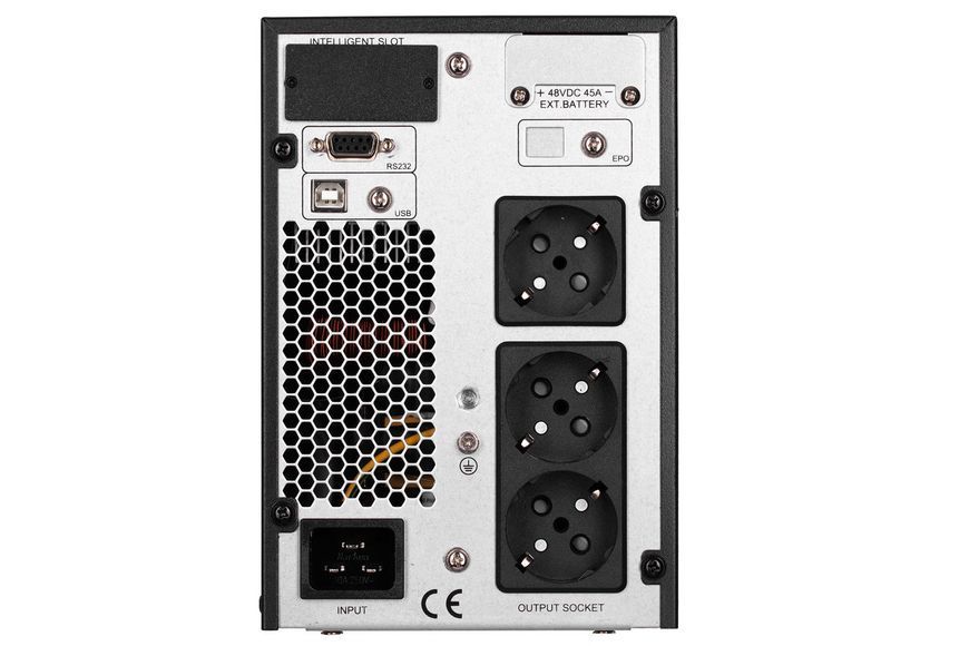 Источник бесперебойного питания 2E OD2000, 2000VA/1800W, LCD, USB, 2xSchuko RC_2E-OD2000 фото