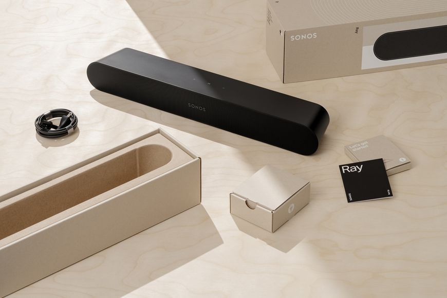 Саундбар Sonos Ray, Black RC_RAYG1EU1BLK фото
