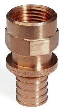 Переходник Rehau Rautitan RX+, 40-1/4", внутр. резьба, бронза RC_456334001 фото