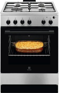 Electrolux Плита газова, 59л, 60x60см, нерж RC_LKG600001X фото