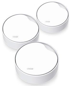 Маршрутизатор DECO X50 PoE 3PK AX3000 1xGE LAN/WAN 1x2,5GE LAN/WAN MU-MIMO OFDMA MESH TP-Link RC_DECO-X50-POE-3-PACK фото