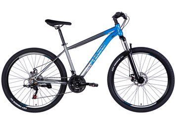 Велосипед ST 27.5" SPACE MARS DD FR рама-17" синьо-сріблястий 2025 VT_OPS-SP-27.5-020 фото