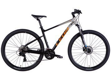 Велосипед AL 29" Leon TN 100 HDD рама-19" серебристый с черным 2025 VT_OPS-LN-29-210 фото
