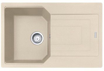Мойка кухонная Franke Urban, фрагранит, прямоугольник, с крылом, 780х500х220мм, чаша - 1, накладная, UBG RC_114.0574.940 фото