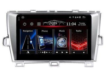 Штатна автомагнітола FORS.auto FS 2 PRO для Toyota Prius (2+32Gb, 9", silver) 2009-2015 FA_FS-2462 фото