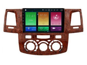 Штатная автомагнитола FORS.auto FS 2 ULTRA для Toyota Fortuner/Vigo/Hilux (9 inch, Manual AC, wooden) FA_FS-1899 фото