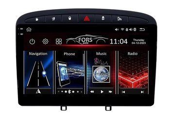 Штатная автомагнитола FORS.auto FS 2 PRO для Peugeot 308/408 (2+32Gb, 9", Black) 2007-2013 FA_FS-2253 фото