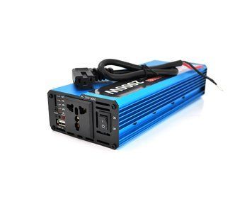 Инвертор напряжения Voltronic, 2000W, 48/220V, approximated, 1 универсальная розетка, клемы + USB U_19071 фото