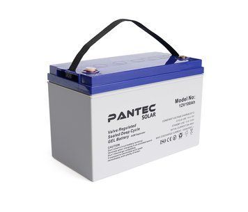 Акумуляторна батарея PANTEC 100-12 GEL 12V 100 Ah (330 x 173 x 218), 30.4 kg Grey Q1/48 U_37503 фото