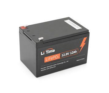 Аккумуляторная батарея Li-TIME LiFePO4 12.8V 12Ач 154Wh,(12/12A) F2, 151*98*95mm U_38925 фото