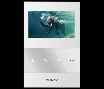 Аналоговий відеодомофон Slinex SQ-04M (white), 4,3&rdquo; кольоровий екран TFT, слот microSD, 119&times;175&times;21 мм U_36660 фото