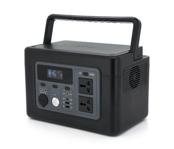 Зарядна станція XO-PSA-700W потужністю 700W, (614Wh/192000mAh), Output:2AC+3DC+2USB+1Type-C+ car charging interface design, Black U_29165 фото