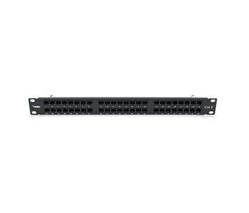 Патч-панель Merlion 48 порта UTP DUAL кат 6 19" 1U не экранированная черная Q10 U_20813 фото