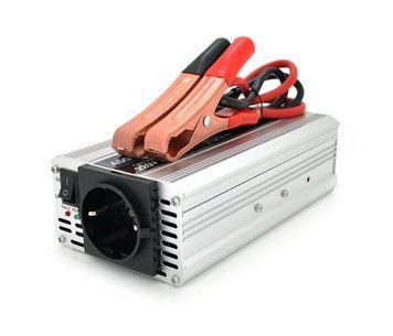 Інвертор напруги POWERMASTER, 24V/220V, 700W з модифікованою синусоїдою, 1 Shuko, клеми U_29430 фото