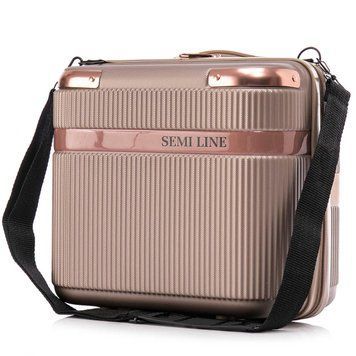 Б'юті-кейс Semi Line 16L Champagne (T5668-1) DS_DAS302657 фото