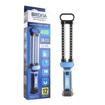 Ліхтар інспекційний Brevia LED 24SMD 40см 400lm 2000mAh microUSB LI_11370 фото