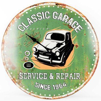 Часы настенные Technoline 596579 Classic Garage (596579) DS_DAS301801 фото