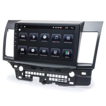 Штатная автомагнитола Prime-X 22-006/10B, 2+32, 4G для MITSUBISHI Lancer Х 2007+ PX_2000000017624 фото