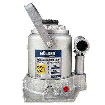 Домкрат гідравлічний пляшковий Molder 32т 194-344мм LI_MA29320 фото