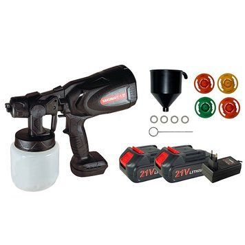 Акумуляторний фарбопульт Sakuma SSG8021-CORE SET (2&times;2.0 Аг, зарядний пристрій) HY_90115448 фото