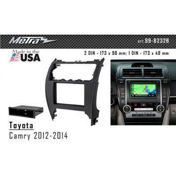 Переходная рамка Metra 99-8232B для Toyota Camry 2012-2014 AV_99-8232B фото