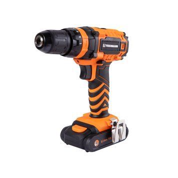 Шуруповерт-дриль акумуляторний TCD-18 Li 2.0 18В 1х2А&middot;год 28Нм 0-350&middot;1300об&middot;хв 1.3кг кейс TEKHMANN RC_851219 фото