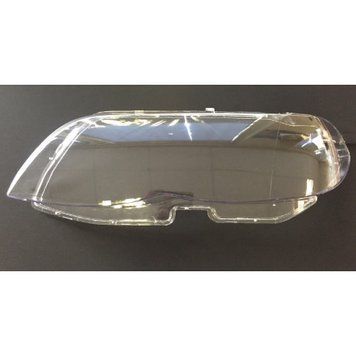 Пластиковое стекло фары BMW X5 (E53) 2003-2006 левое (водительское) KL_2865 фото