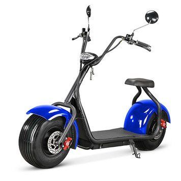 Електроскутер Citycoco 1500W, 60V12Ah, Blue OL_50772 фото