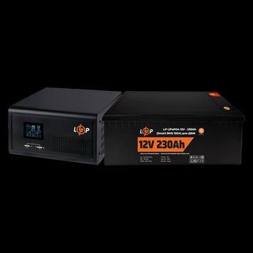 Комплект резервного живлення для котла LP (LogicPower) ДБЖ + літієва (LiFePO4) батарея (UPS 430VA + АКБ LiFePO4 2944W) LP_20480 фото