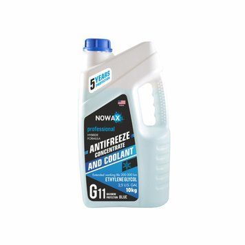Антифриз NOWAX BLUE G11 (синій) 10кг NX10004 LI_NX10004 фото