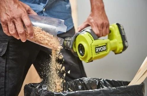 Пилосос акумуляторний Ryobi RHV18-0, 18В ONE+, 34 AW, 1100л/хв, контейнер 600 мл., HEPA 11, (без АКБ та ЗП) RC_5133005655 фото